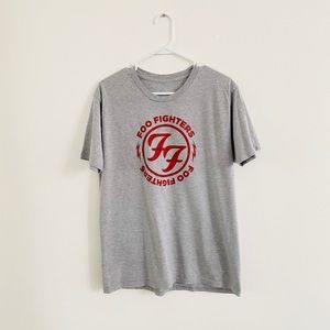 Foo Fighters Gray Band Tee Large